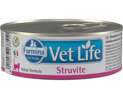 Farmina Vet Life Struvite для кошек паштет 85г