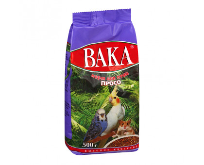Корм Вака Просо для птиц 500г