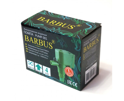 Помпа Barbus Pump 001 (WP-1050) 400лч 4Вт