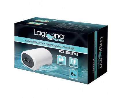 Компрессор Laguna Iceberg YE-923 6Вт 2х270 л/ч 73704007