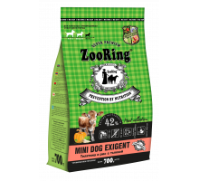 ZooRing Mini Adult Dog Телятина и рис с тыквой 0,7кг