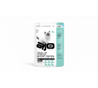 Ajo Cat Кусочки в соусе для стерилизованных кошек контроль веса Sterile Weight Control 85г