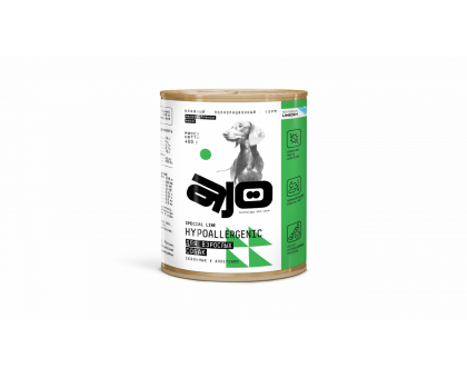 _Ajo Dog Hypoallergenic корм консервированный для собак гипоаллергенный 400г