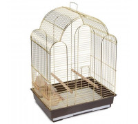 Клетка Triol для птиц 420х300х560мм золото 9100G